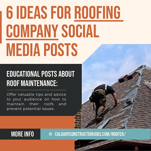 calgary roofer social media marketing