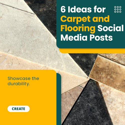 carpet flooring social media marketing