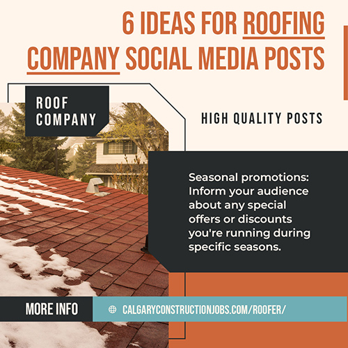 social media marketing for a calgary roofing contractor