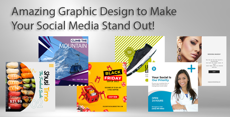 Calgary social media graphic design agency